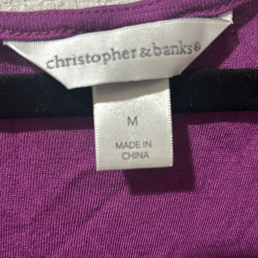 30. Christopher & Banks Fashion Tank - Picture 3 of 4